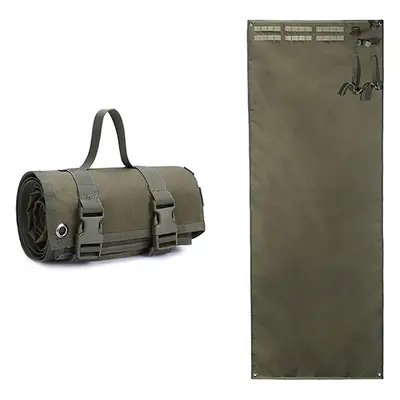 (Army Green) Tactical Shooting Mat Outdoor Hunting Mat Waterproof Camping Foldable Pad