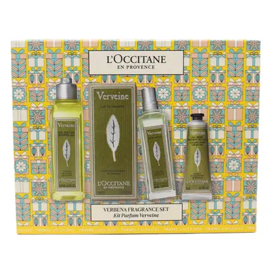 L'occitane Verbena 4-Piece Fragrance Set / New With Box