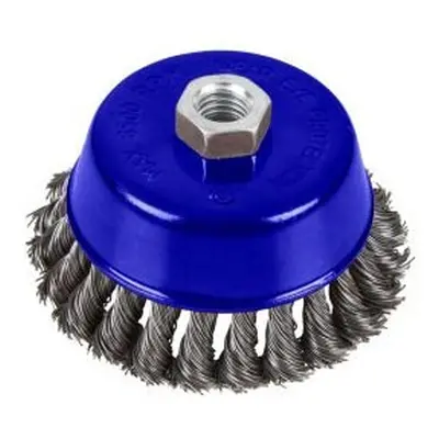 Blue Spot Tools 100mm (4") M14 Twist Knot Wire Cup Brush