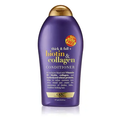 Organix Biotin and Collagen Conditioner Bonus 19.5 Ounce