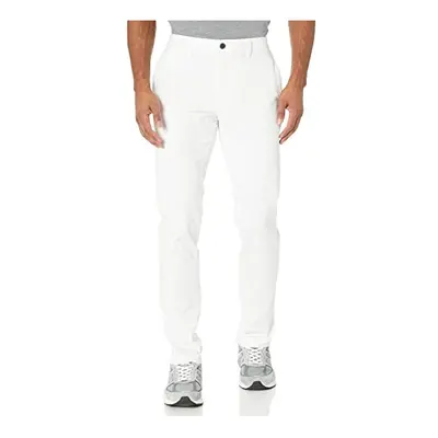 Amazon Essentials Mens Skinny-Fit Washed comfort Stretch chino Pant (Previously goodthreads) Whi