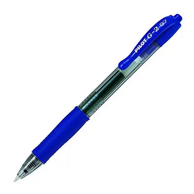 Pilot G207 Retractable Gel Rollerball 0.7 mm Tip - Blue, Single Pen