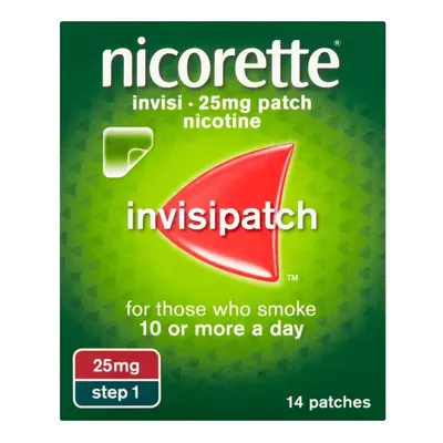 Nicorette InvisiPatch Step 25mg - Patches