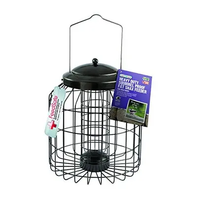 Heavy Duty Squirrel Proof Fat Snax Bird Feeder, Natural, A01822,2.8 kg