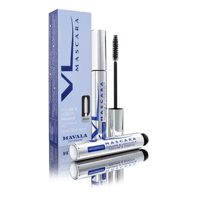 Mavala Mascara Volume & Length Waterproof Midnight Blue 0.32 Ounce