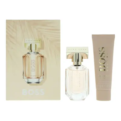 Hugo Boss The Scent Piece Gift Set: EDP 30ml - Body Lotion 50ml Women Spray