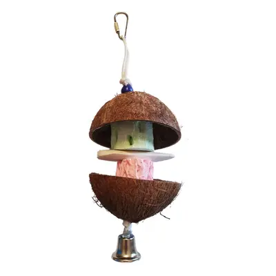 Polly's Coconut Hut Bird Chew Toy Large