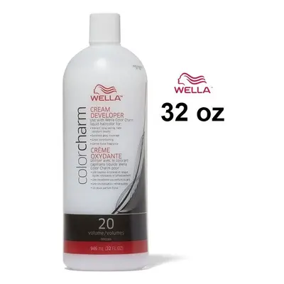 (Developer (Vol.20) 32oz) Wella 9A Pale Ash Blonde Color Charm Permanent Liquid Haircolor & Deve