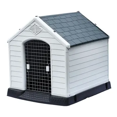 (413) Plastic Pet Kennel Indoor, Outdoor Pet Shelter