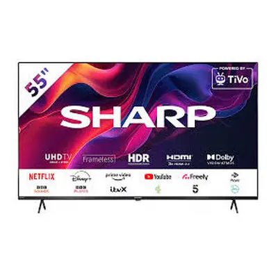 SHARP 4K Smart TV with TiVo 55GK4245K Inch Ultra HD UHD LED Television