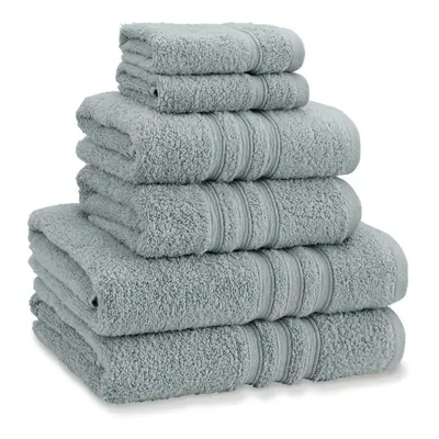 (Sage Green) Catherine Lansfield Zero Twist 100% Micro Yarn Cotton Piece Towel Bale