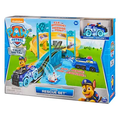 Paw Patrol True Metal Chase's Police Rescue Set