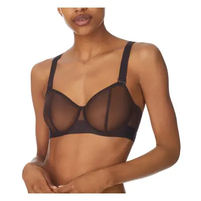 DKNY Womens Sheers Convertible Strapless Bra Java 34D