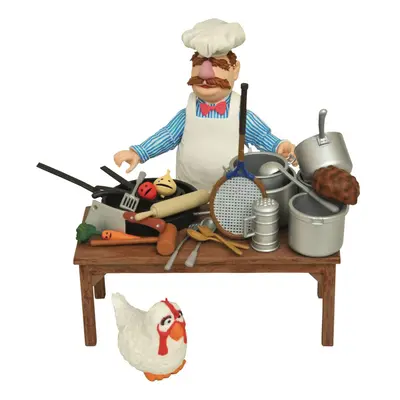 DIAMOND SELECT TOYS The Muppets: Swedish Chef Deluxe Figure Set Multi