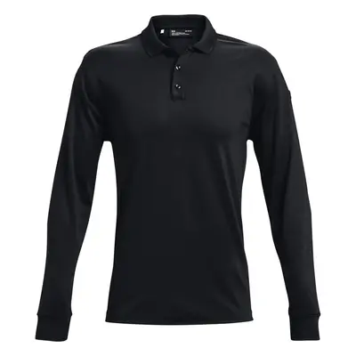 Under Armour Men's Tac Performance Polo Long Sleeve 2.0 Black (001)/B