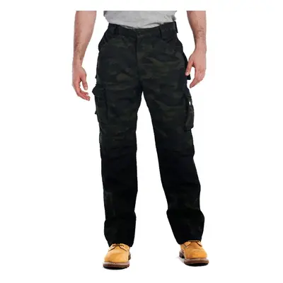 Caterpillar Men's Trademark Work Pants Built from Tough Canvas Fabric