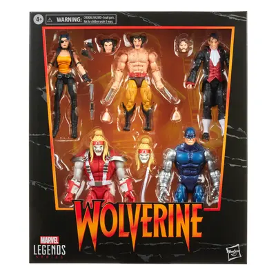 Marvel Legends Series Wolverine 5-Pack Includes Omega Red Cyber Cal