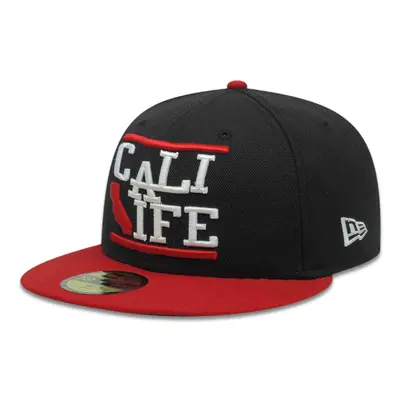 New Era CALI California 59FIFTY Fitted Cap Hat (7 5/8) Navy