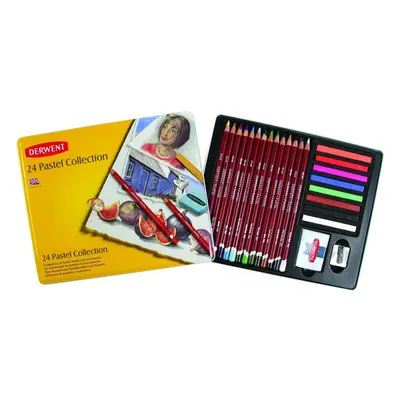 Derwent Pastel Collection Sampler Kit, Drawing & Writing, Set Of Pencils, Blocks & Accessories F