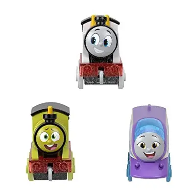 Toy Train 3-Pack, Color Changers, Diecast Thomas Percy and Kana Engines with Color Reveal in War