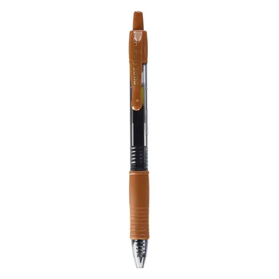 Pilot G207 Retractable Gel Rollerball 0.7 mm Tip (Box of 12) - Caramel