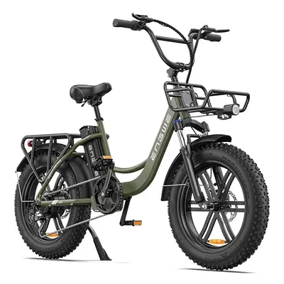 ENGWE L20 E-Bike Adults 20" Fat Tire E-Bike 7-Speed