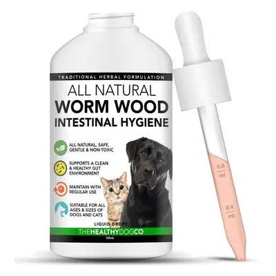 All Natural Worm Wood Intestinal Hygiene For Dogs & Cats | 100% Natural Alternative to Harmful C