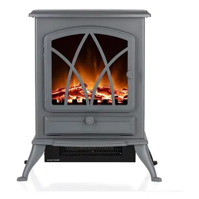 Warmlite WL46018G Grey 2KW Electric Fire Stove