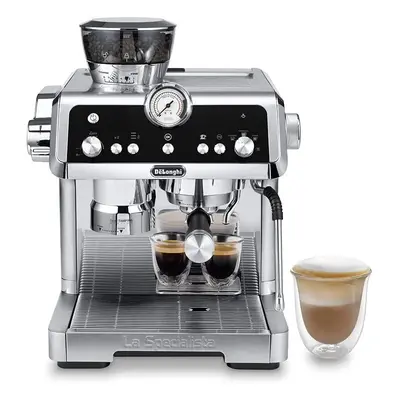 De'Longhi Specialist Prestige, Espresso and Cappuccino Machine with Pump, Coffee Bean Machine, E