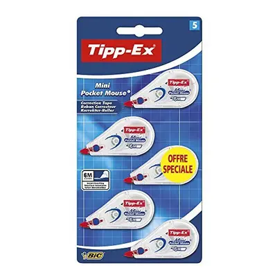 TIPP-Ex Mini Pocket Mouse Correction TapeÂ Â Blister Pack unitÃ©s