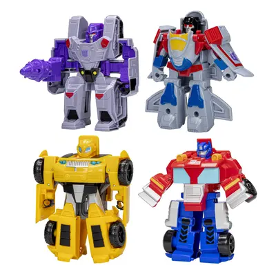 Transformers Toys Heroes vs Villains 4-Pack Autobot and Decepticon 4.