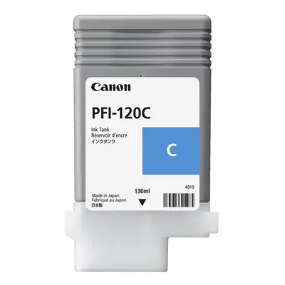 Canon PFI-120 Cyan 130ml Ink (TM-200,205,300,305)