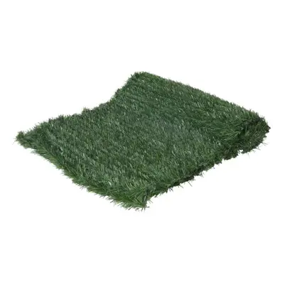 vidaXL Artificial Grass Fence Wall Panel Privacy Fence Screen Green 1x5 m