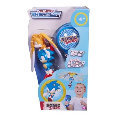 Flying Heroes Sonic The hedgehog Flash Pull The Cord to Watch Them Fly Action Toy Ideal Present 