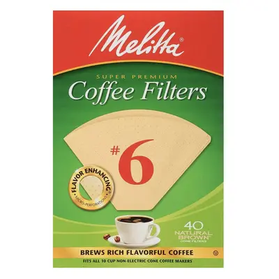 Melitta Cone Coffee Filters Number 40 Count (Pack of 2)