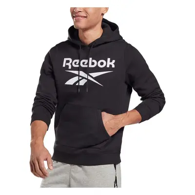 Reebok Men's Standard Hoodie Black/White XX-Large