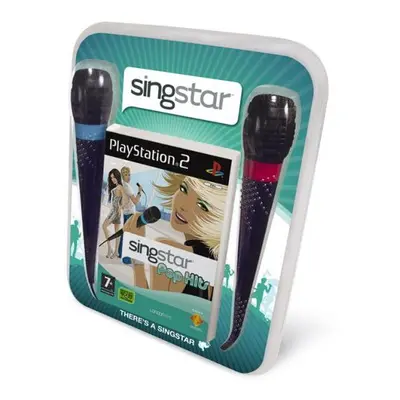 SingStar Pop Hits with Microphones (PS2)