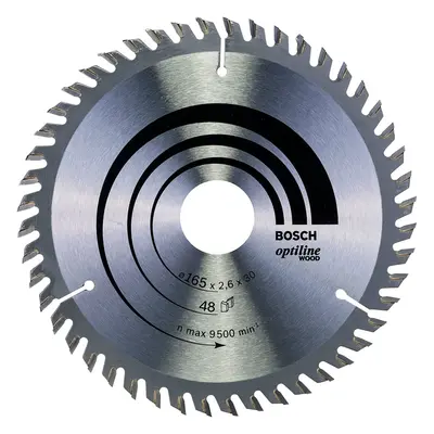 Bosch Professional circular saw blade Optiline Wood (for wood, x x 2.6 mm, teeth, circular saw a