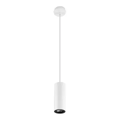 Leds-C4 Pipe - Light Slim Ceiling Pendant White 6.8cm, GU10