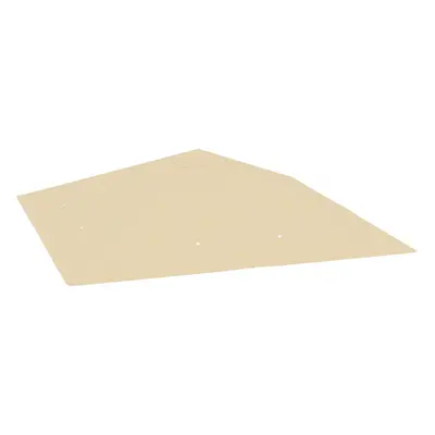 Outsunny x 3(m) Gazebo Canopy Replacement Cover with Drain Holes, Beige