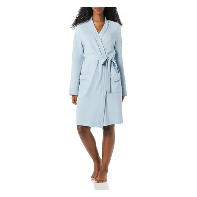 Amazon Essentials Women's Lightweight Waffle Mid-Length Robe (Availabl