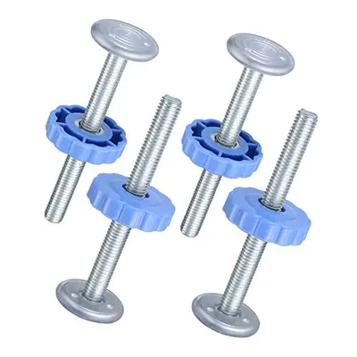 4 Pcs M10(10mm) Pressure Mounted Baby Gates Threaded Spindle Rods, Gates Screw Bolts Fitting Acc