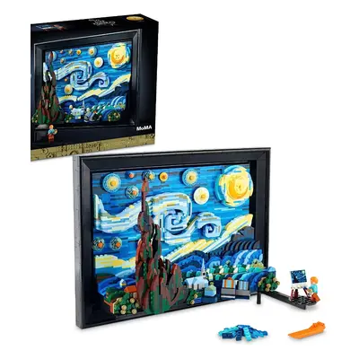 (2316pcs) Vincent The Starry Night 2316pcs Moc Art Painting Building Blocks