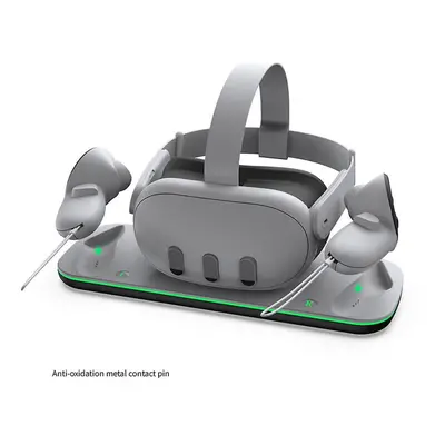 Charging Dock For Meta Quest 3, High Speed Charging Station For Meta Quest Vr Headset And Touch 