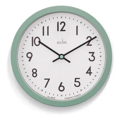 Acctim Elstow Wall Clock in Meadow Green