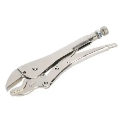 225mm Optimum Grip Locking Pliers - Spring Loaded Locking Mechanism - Steel