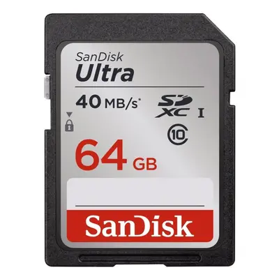 SanDisk Ultra 64GB Class SDXC Memory Card Up To 40MB/s-SDSDUN-064G-G46 [Older Version]