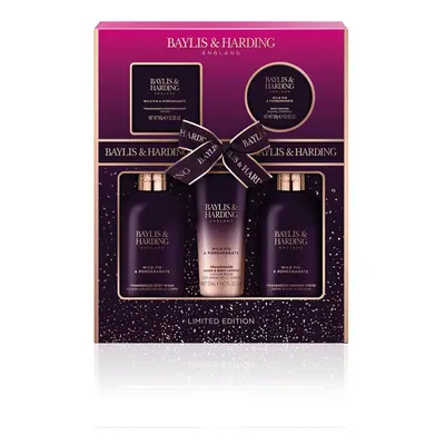 Baylis & Harding Limited Edition Wild Fig & Pomegranate Perfect Pamper Gift Pack - Vegan Friendl