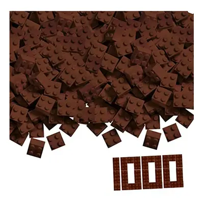 Blox Brown Building Blocks for Children Aged and Above Bricks in Box Fully Compatible with Many 