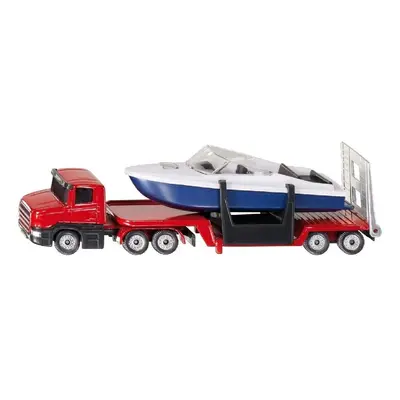 SIKU - Scania Low Loader & Boat